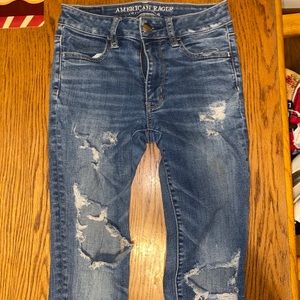 American eagle jeans with holes